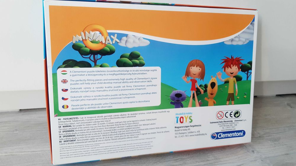 Puzzle Clementoni Minimax: 2x20 piese