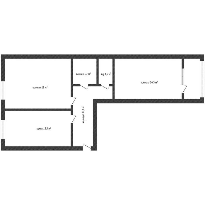 Продажа 2-комнатной квартиры