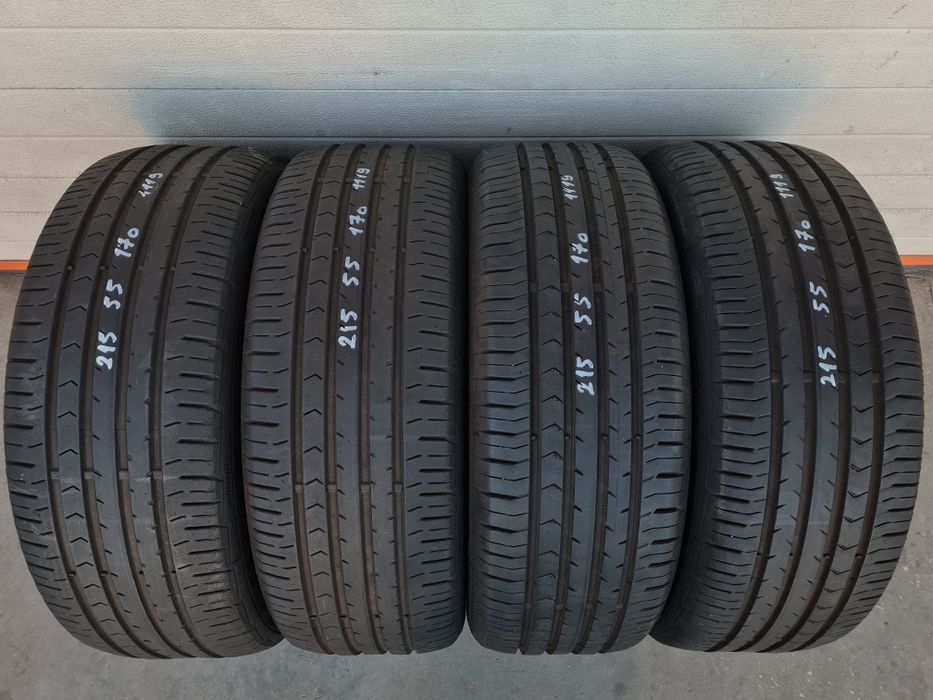 Летни гуми 4 броя HANKOOK PremiumContact5 215 55 R17 дот 1119