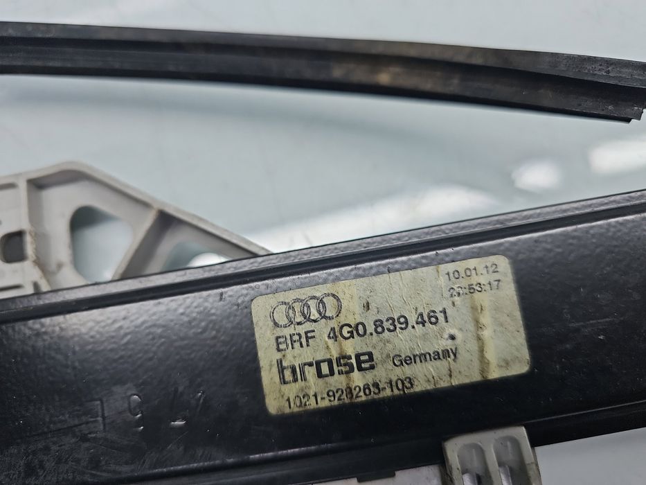 Macara electrica geam stanga spate AUDI A6 (4G2, C7) [Fabr 2012-2017]
