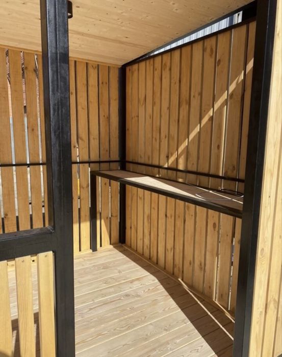 Бесдка в стиле лофт