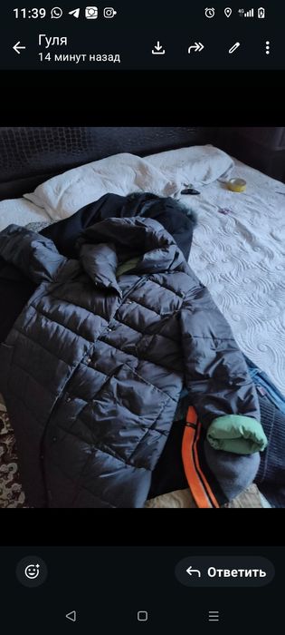 Продам вещи пуховики