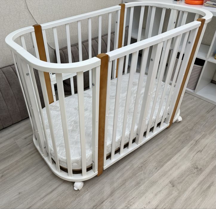 Кроватка-трансформер + 2 матраса в подарок!