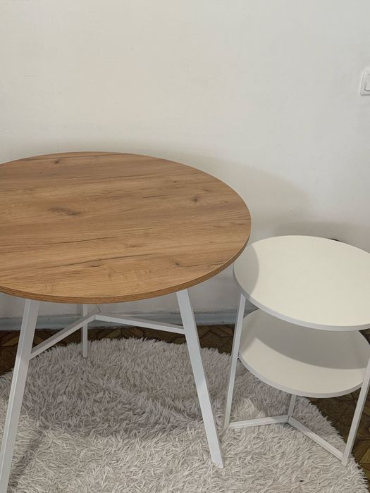 Тубочка и стол круглые б/у