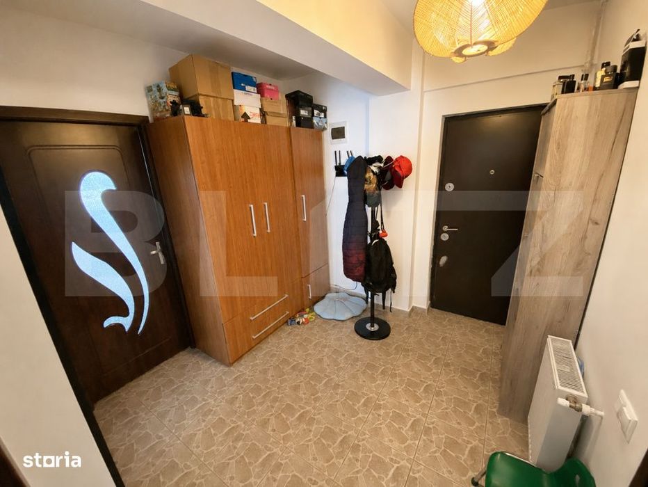 Apartament 2 camere, decomandat, 54 mp, 2 balcoane, Baciu, zona Regal
