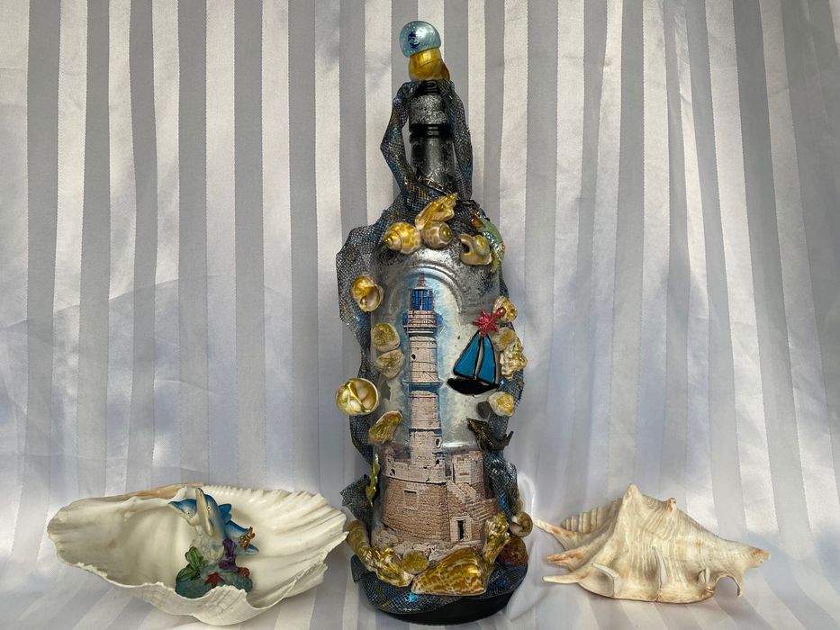 Ръчно рисувани бутилки