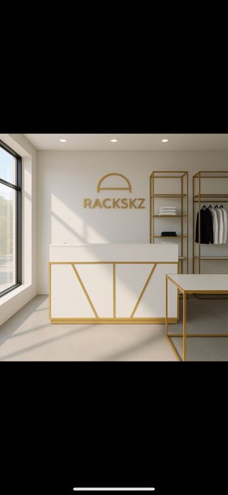 Шымкент Торговое оборудование Рейлы одежды для бутика