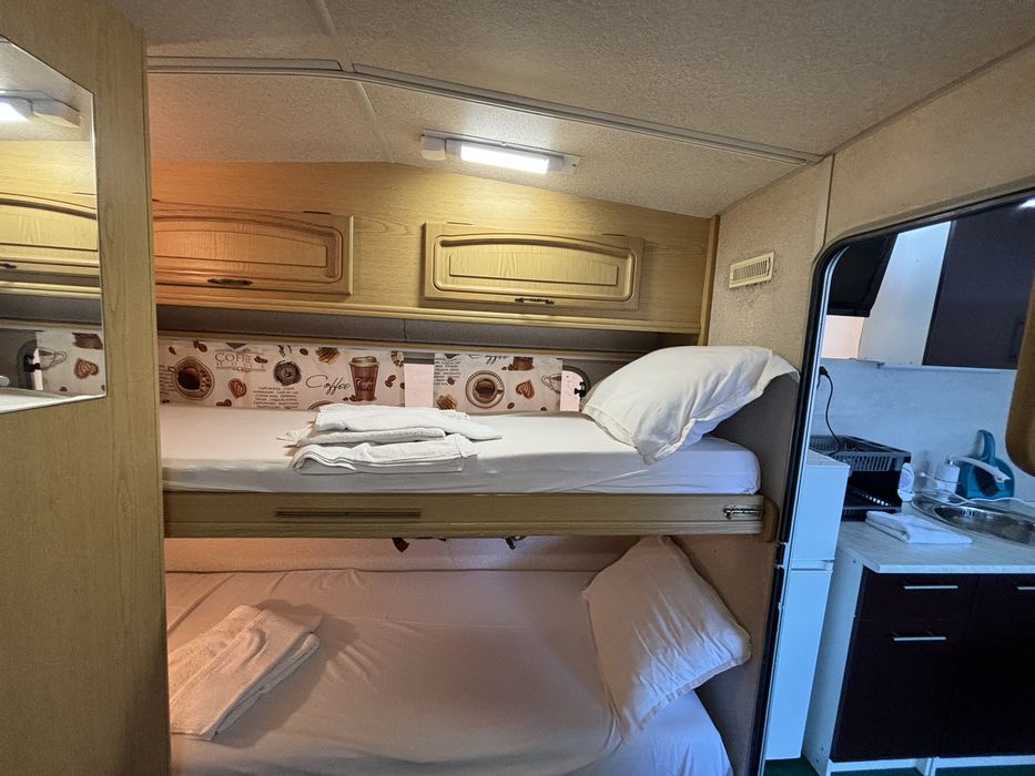 Две Каравани под наем  в Созопол, Златна Рибка до к-г Градина