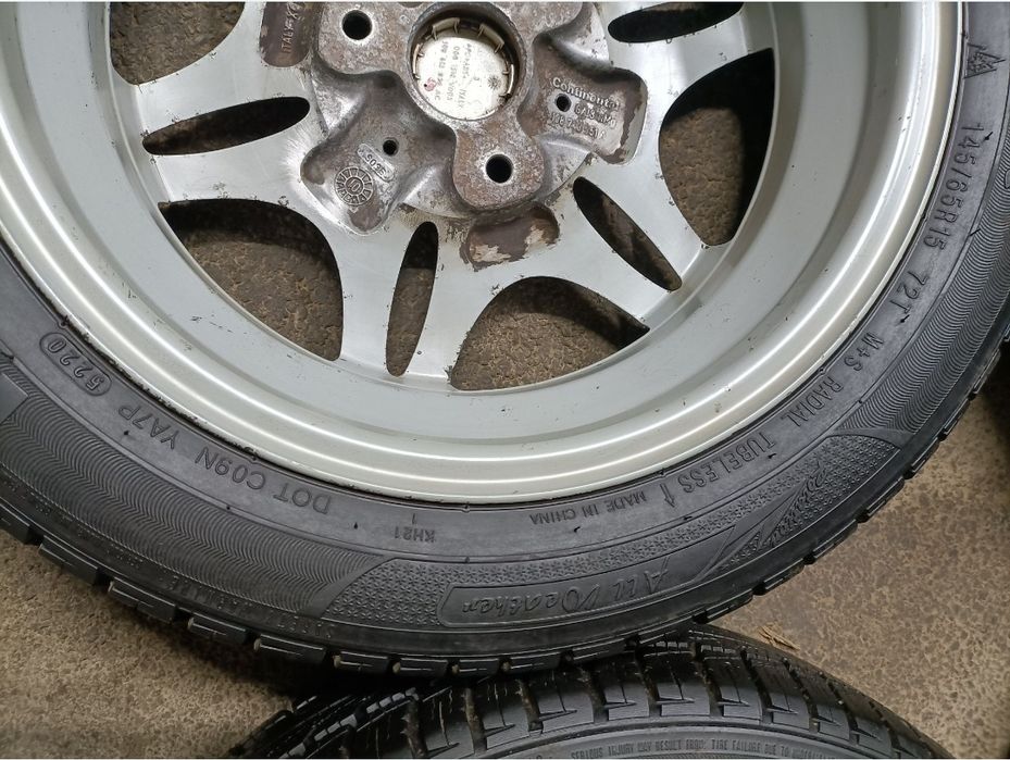 Set 4 roți echipate complet;jante+cauciucuri,Fortwo airsoft escalada