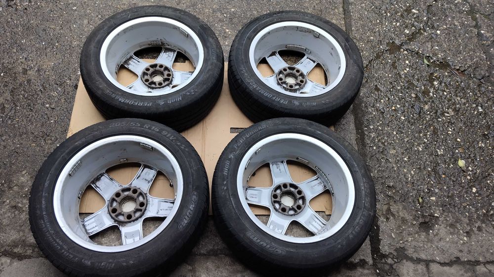 Jante aliaj+anvelope VARA 2023, roti 5x108; 205 55 16 FORD FOCUS ,C MAX,MONDEO , S MAX, CONECT ETC