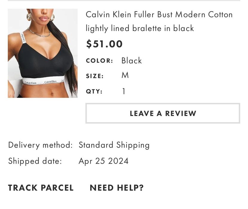 Топ-бра Calvin Klein