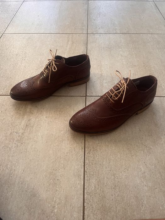 Кожени официални обувки Vero Cuoio размер 41