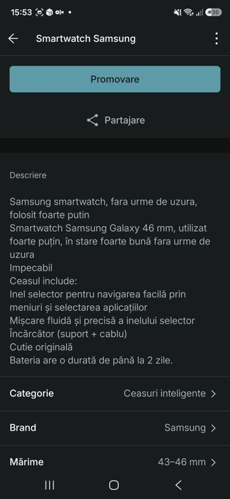 Smartwatch samsung