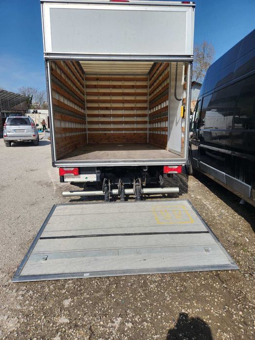 Транспорт с бус падащ борд – палети, материали