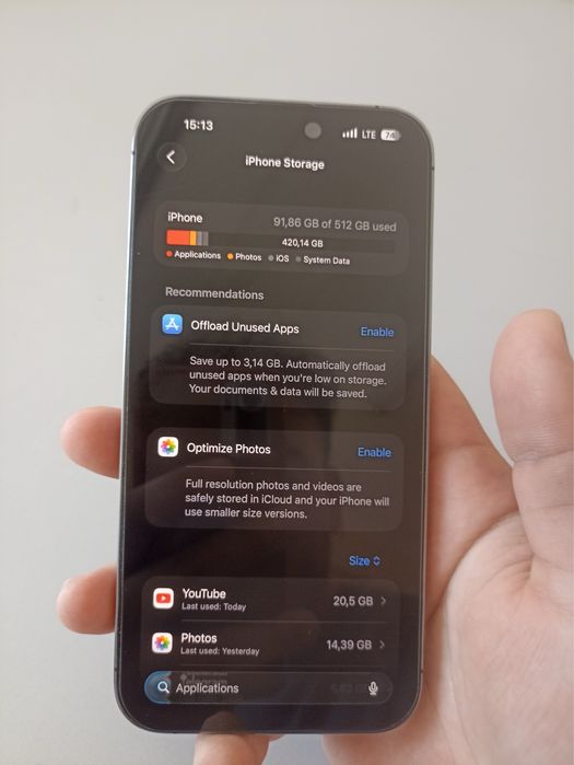 Iphone 14 pro max 512