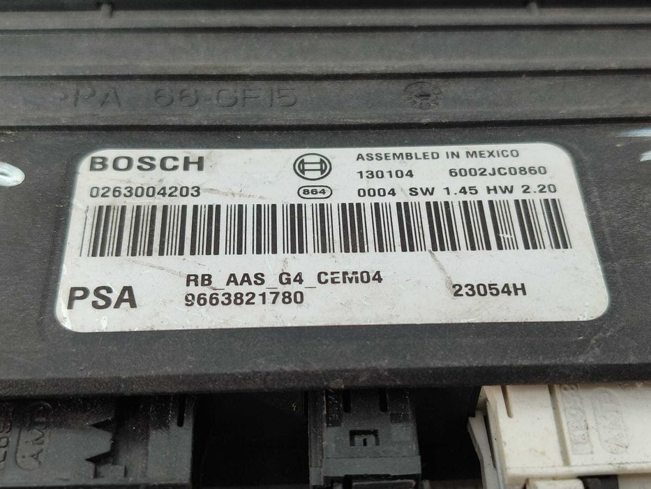 Modul senzori parcare Peugeot RCZ COD: 9663821780 2013 / [2010-2015] / (5G3)