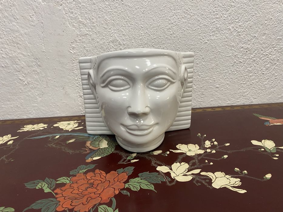 Италианска порцеланова капшпа във формата на глава
