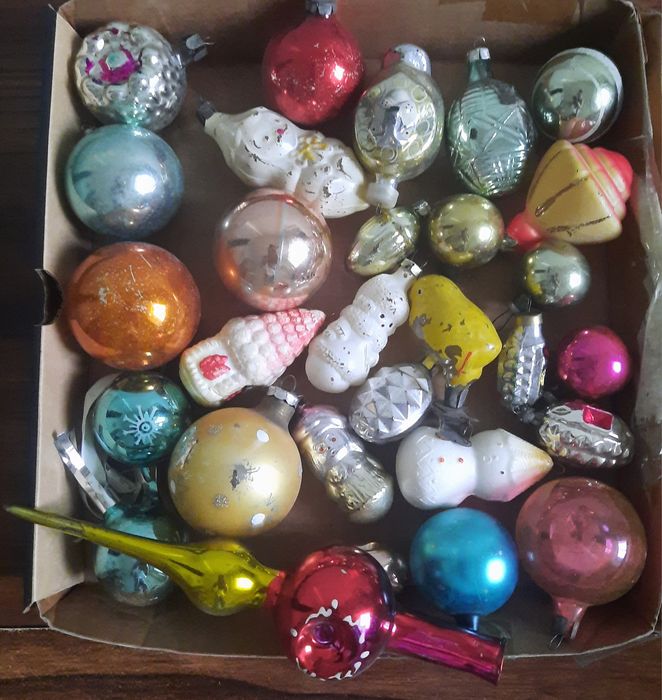 Елочные игрушки Ссср