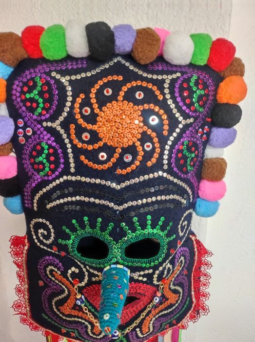 Кукерска маска, гугла, уникат, арт, декорация