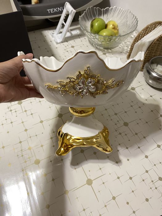 Ваза для фруктов фарфор