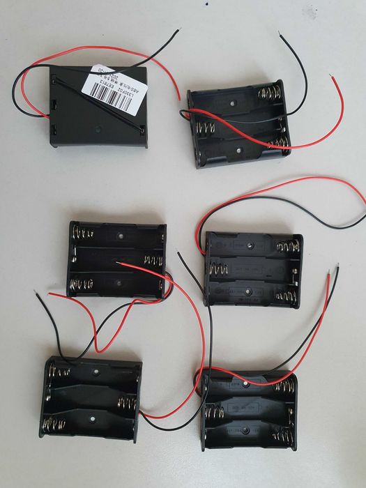 Държач за батерии, ААA x 3