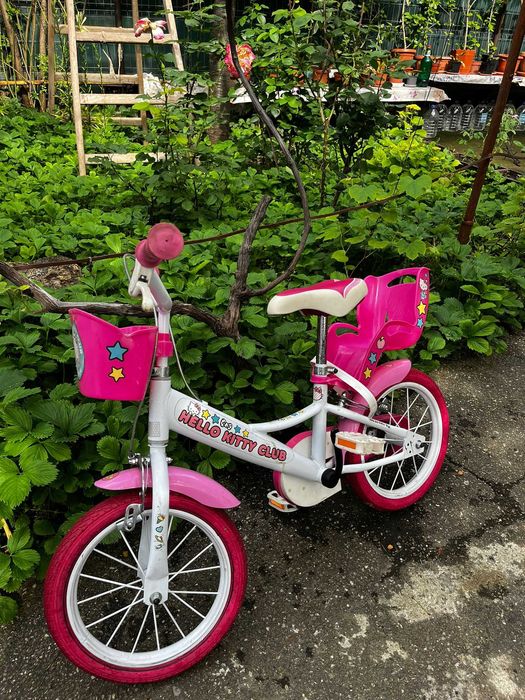 Bicicleta copii Dino Bikes 14'', Hello Kitty