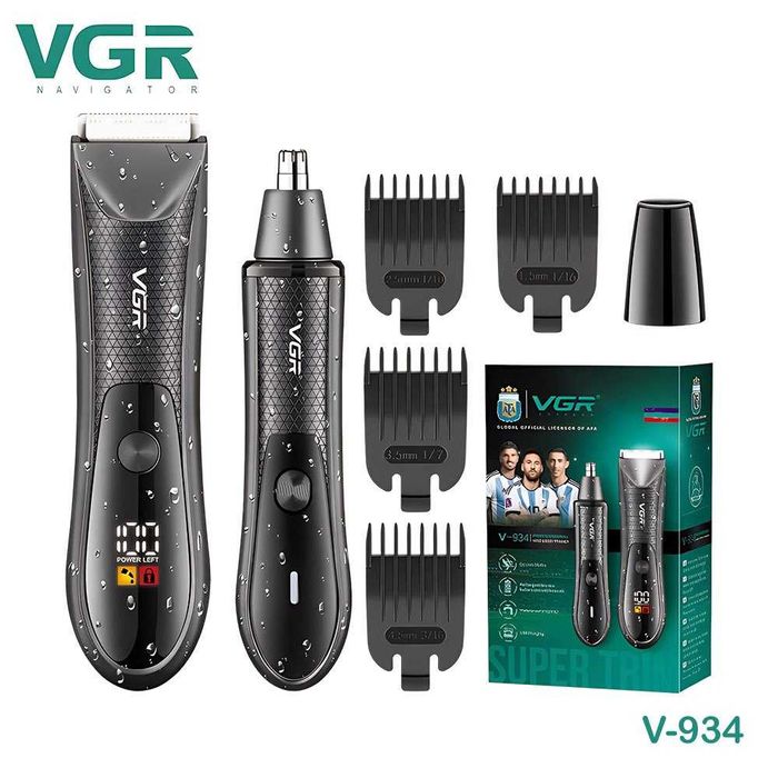 VGR V-934 – Професионален 2 в 1 тример за нос и тяло постригване