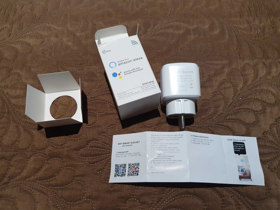 Смарт контакт измерващ консумацията на ток WSDIVA