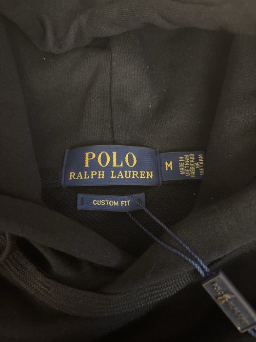 Hanorac Polo Negru – Fără Fermoar | M