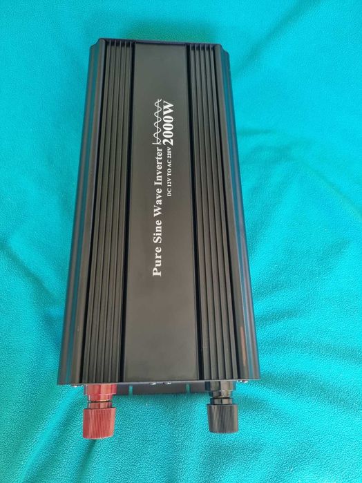 Инвертор Висок клас 2000w/4000w 12v - 220v ПЪЛНА СИНУСОИДА Солар батер