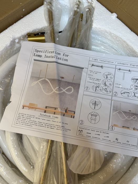 Люстра LED 1 , количество ламп 1