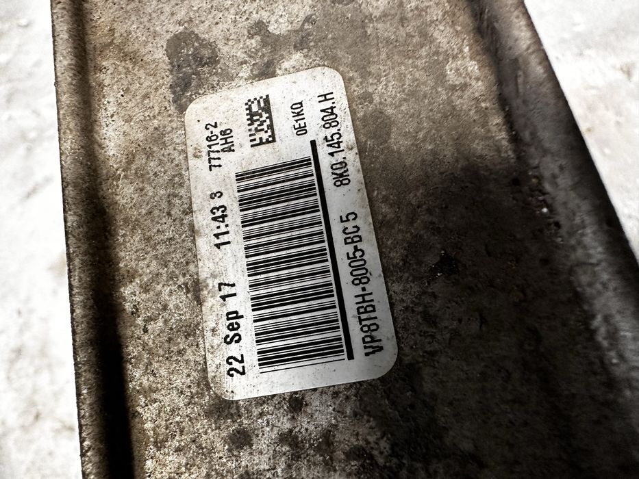 Radiator apă radiator ac audi.8U0260401.C.8k0145804.h.