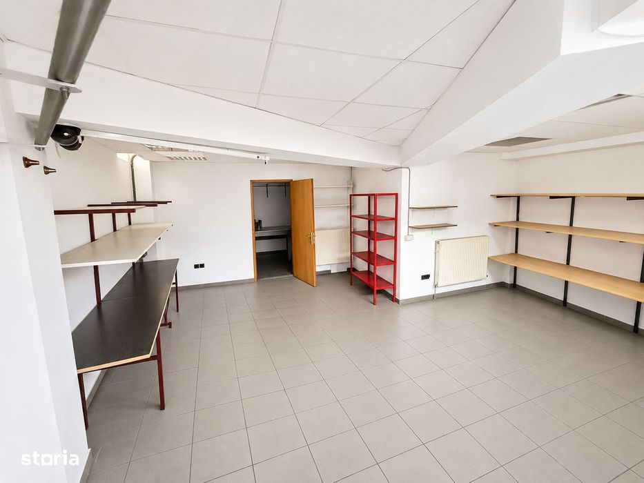 Spațiu comercial 120 mp | Parter + Demisol | Vitrine | Dinicu Golescu
