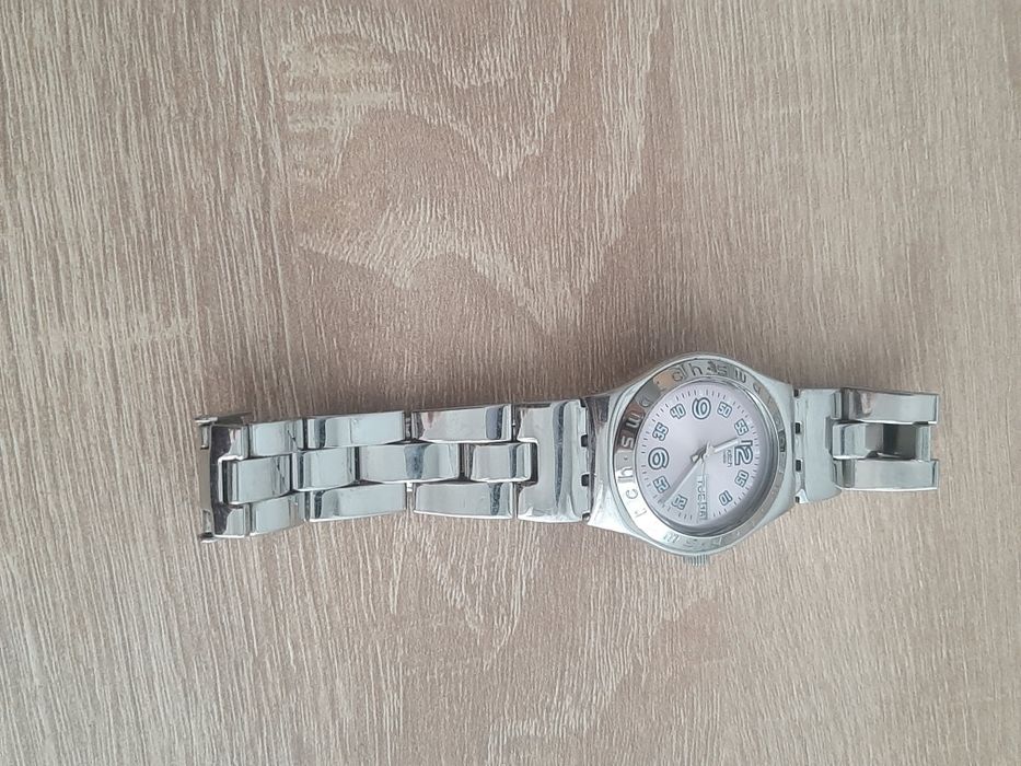 Ceas Swatch Irony Lady - Oțel Inoxidabil - Cadran Roz - Swiss Made