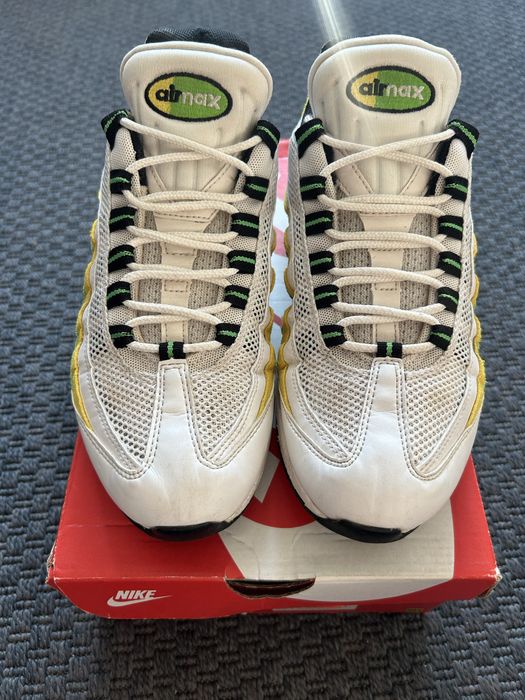 Adidasi Air Max 95 Essential Green Apple Tour Yellow