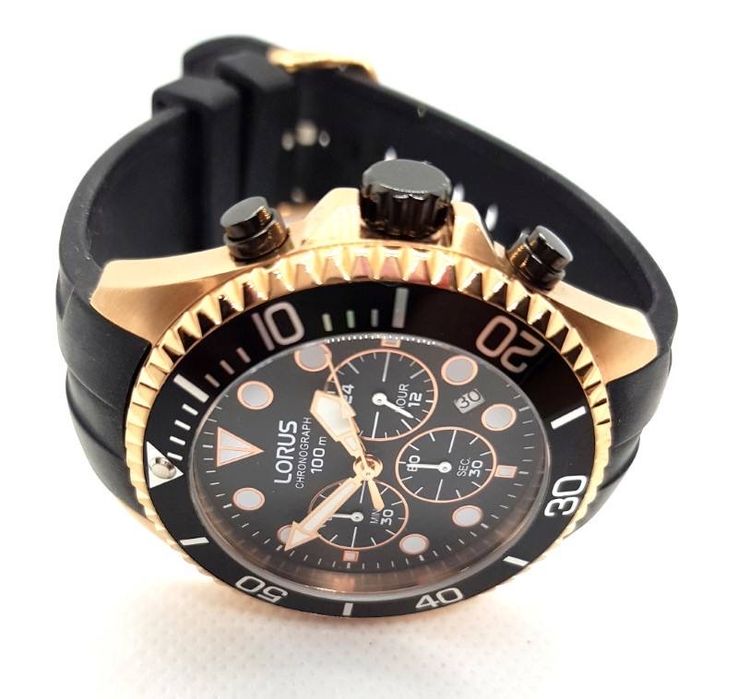 Золотые часы LORUS