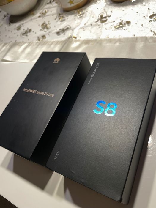 Samsung S8 + Huawei Mate 20 Lite