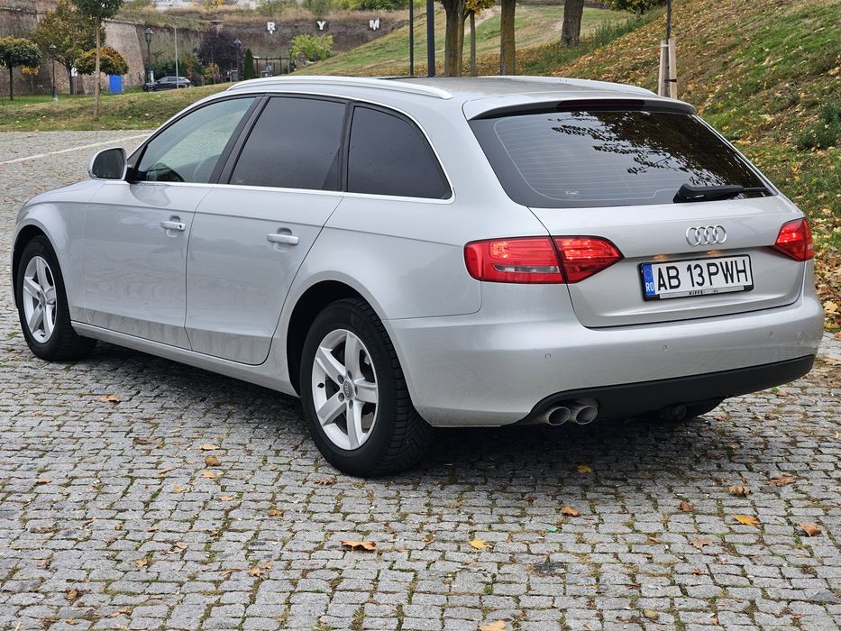 Audi A4 B8 An 2009 Motor 2.0 Diesel 170cp Euro 5 Înmatriculat Recent Optiuni FULL