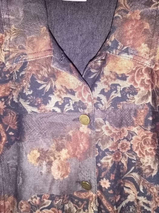 Sacou de blugi multicolor