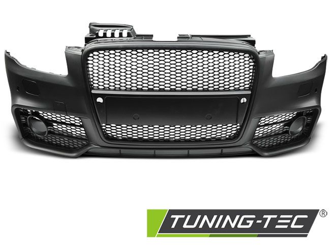 Bara fata AUDI A4 04-08 RS STYLE negru PDC