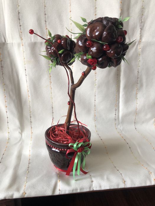 Топиарий, декор для дома, ручная работа