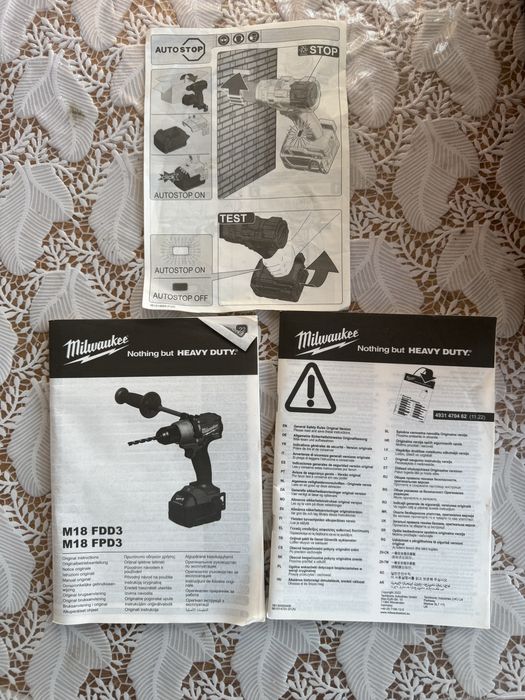 Milwaukee FDD3 M18