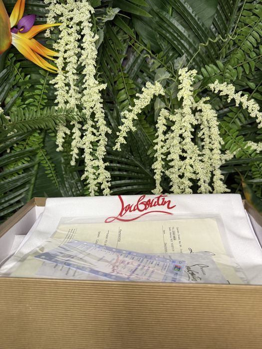 Christian Louboutin Low Black Spikes