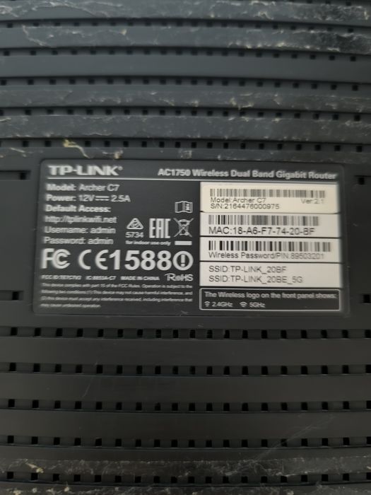 Asus AC1200,Router Tp-link  Ac 1750,Mercusys Ac 1200,Router Nexxt