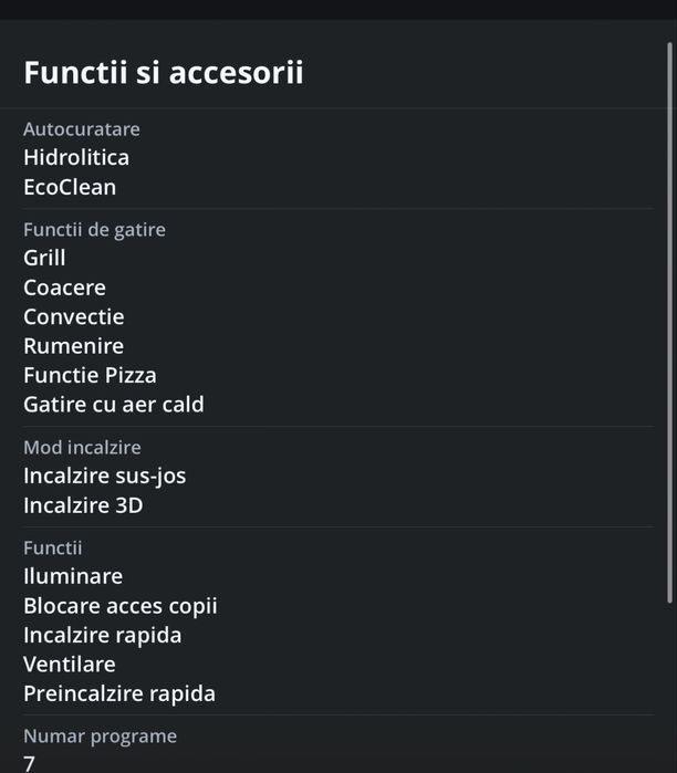 Cuptor incorporabil Bosch HBA534ES3