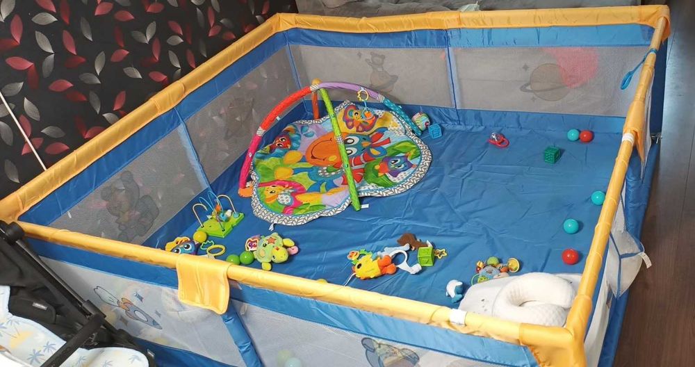 разпродажба! Нова Голяма кошара за игра за бебе / дете / заграждение