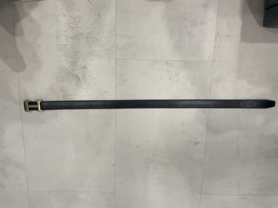 Ремень Hermes черный