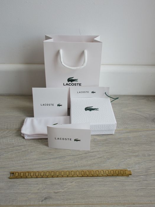 Bratara Lacoste - 21cm - Auriu
