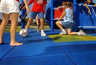 Детская Площадка из резины Rezina plitka