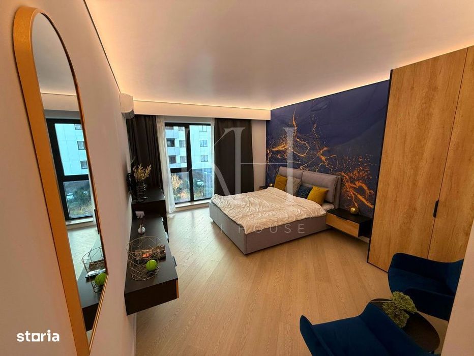 Studio Premium de Inchiriat | Cortina North | Vedere gradina interioar